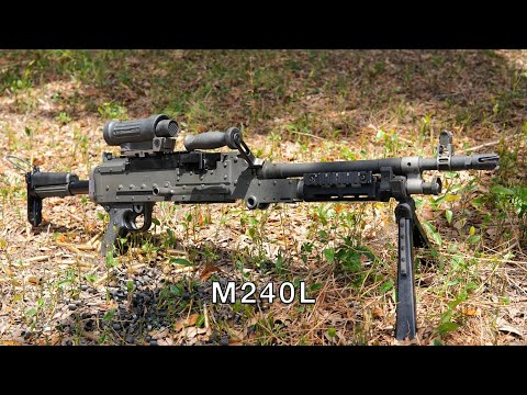 Shooting the M240L!