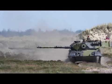 Leopard 1A5 live fire