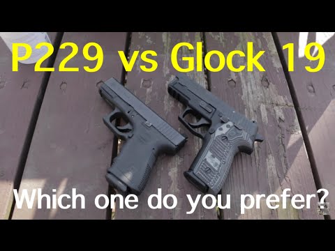 Sig P229 vs Glock 19 | Which one do you prefer?