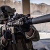 Belgian Special Forces Group (SFG) operator with the FN SCAR rifle in Jordan, pictured in November 2014