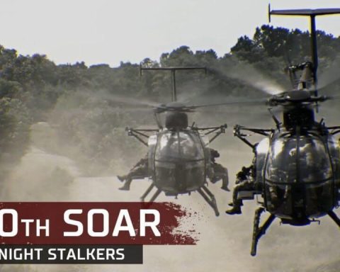 160th SOAR (A) flying small birds