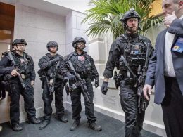 A tactical unit of the U.S. Secret Service