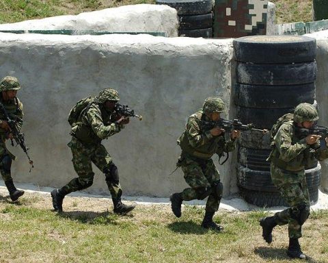 AFEUR operators during the training