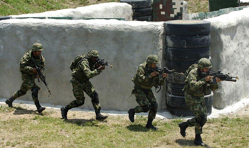 AFEUR operators during the training