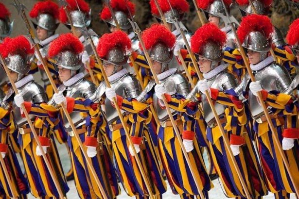 The Pontifical Swiss Guard: A close protection detail of the Holy See