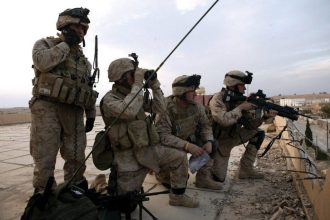 USMC Anglico Team in Iraq, River Blitz 11