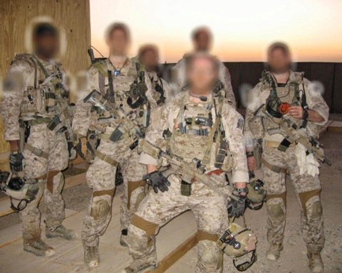 DEVGRU / SEAL Team 6 operators posing for photo during training