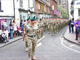 Soldiers of Royal Irish Regiment