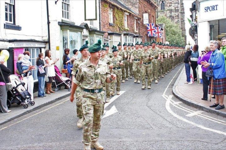 Soldiers of Royal Irish Regiment