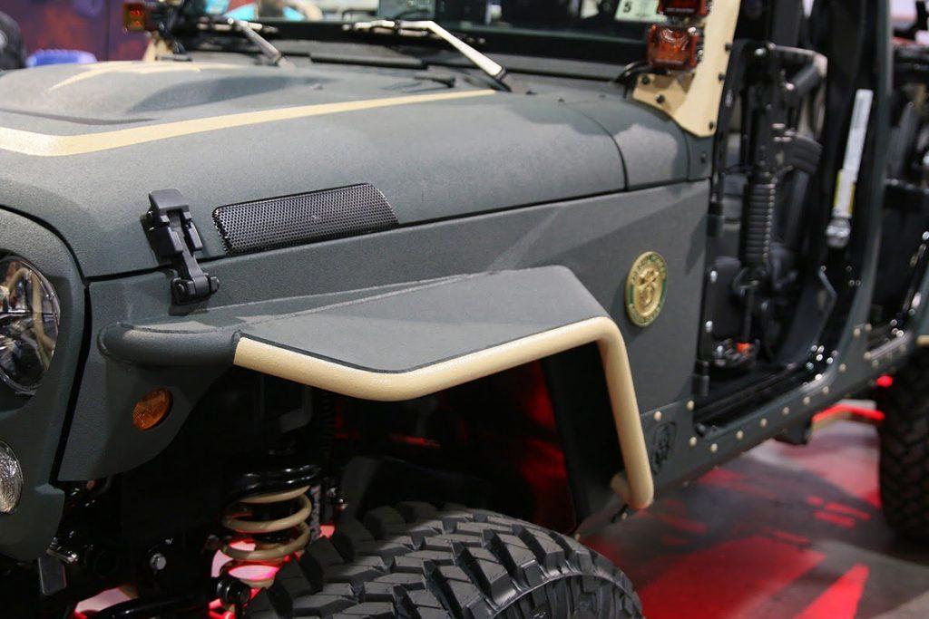 US Army Special Forces Road Armor JK Jeep Wrangler 2