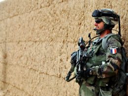 Operator from French Foreign Legion during the deployment in Mali