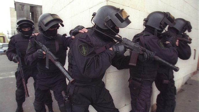 FSB Alpha Group shooting drills