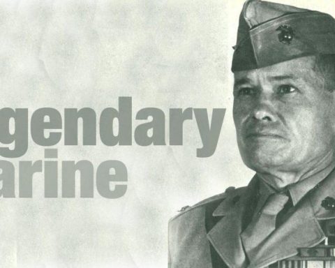 Lieutenant General Lewis ‘Chesty’ Puller as the most decorated marine in the US Marines Corps history