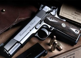 M1911A1 Classic pistol designed by John Browning