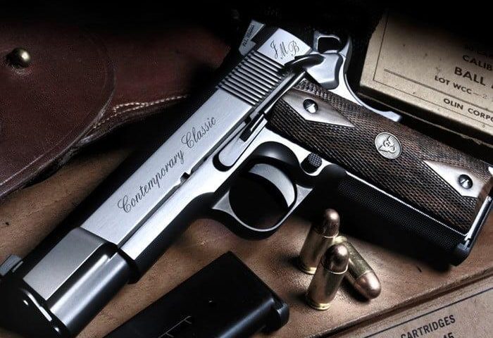 M1911A1 Classic pistol designed by John Browning