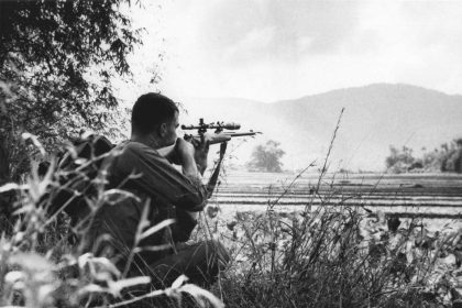 USMC sniper in Vietnam war
