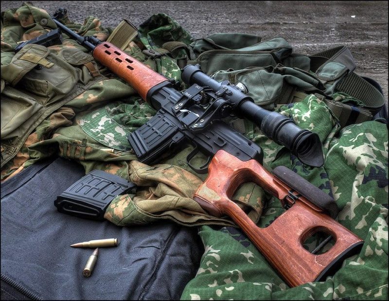 Dragunov SVD - combat sniper or designated marksman rifle