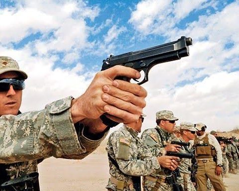 US Army Standard issue sidearm Beretta M9