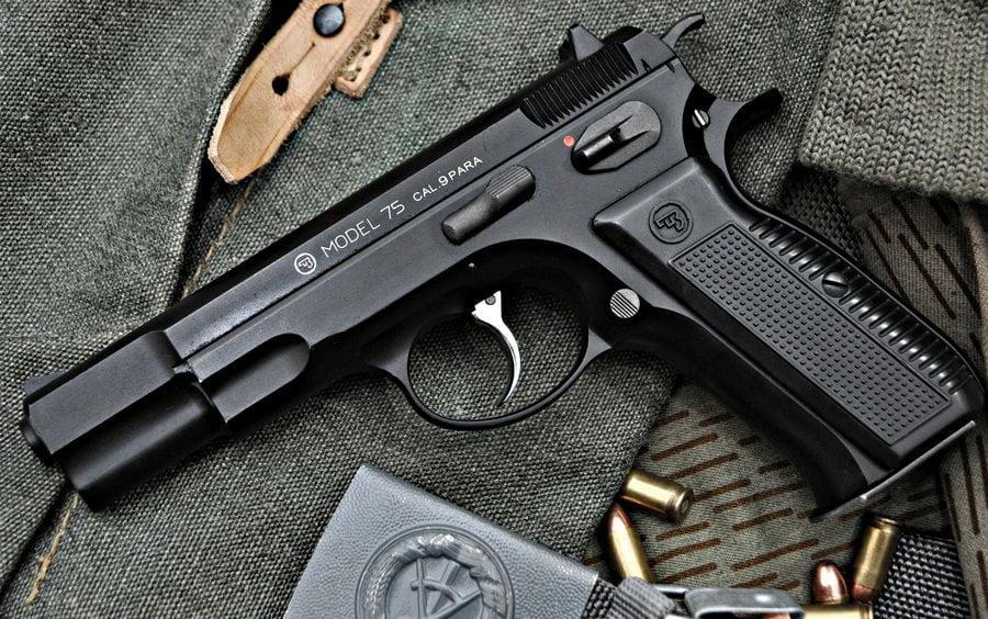 Ceska Zbrojovka 75 (CZ 75) service pistol