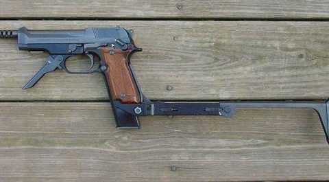 Beretta 93R Machine Pistol