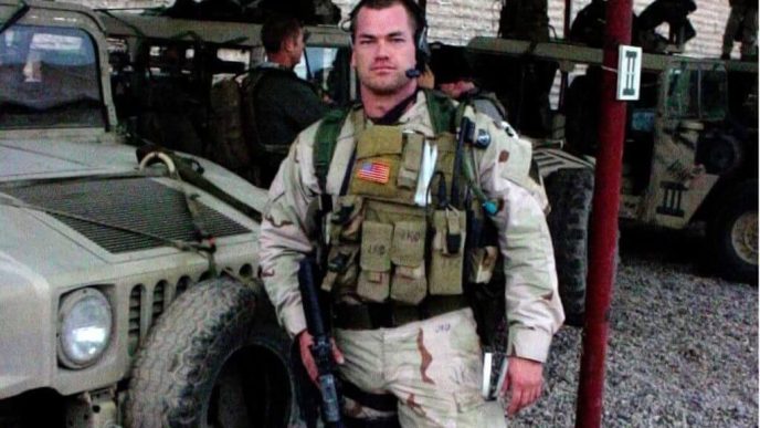 Navy SEAL Jocko Willink in Iraq