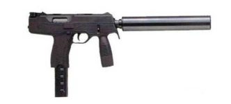 Steyr TMP (Tactical Machine Pistol) chambered in 9 mm