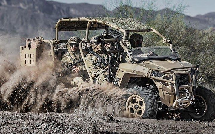 The Unbelievable Power of Force Protection Vehicles: Polaris MRZR-D4 ATV