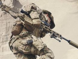 special forces operator armed with Sako TRG M10 Sniper Weapon System