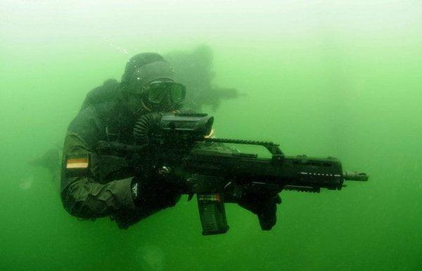 KSM Combat Divers during the training