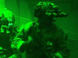 GPNVG-18 night vision goggles used by SEAL Team 6 in Operation Neptune Spear (target GERONIMO - Osama Bin Laden) in 2011