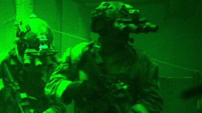 GPNVG-18 night vision goggles used by SEAL Team 6 in Operation Neptune Spear (target GERONIMO - Osama Bin Laden) in 2011