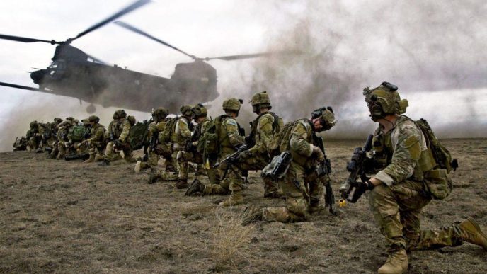 U.S. Army Rangers, assigned to 2nd Battalion 75th Ranger Regiment, prepare for extraction