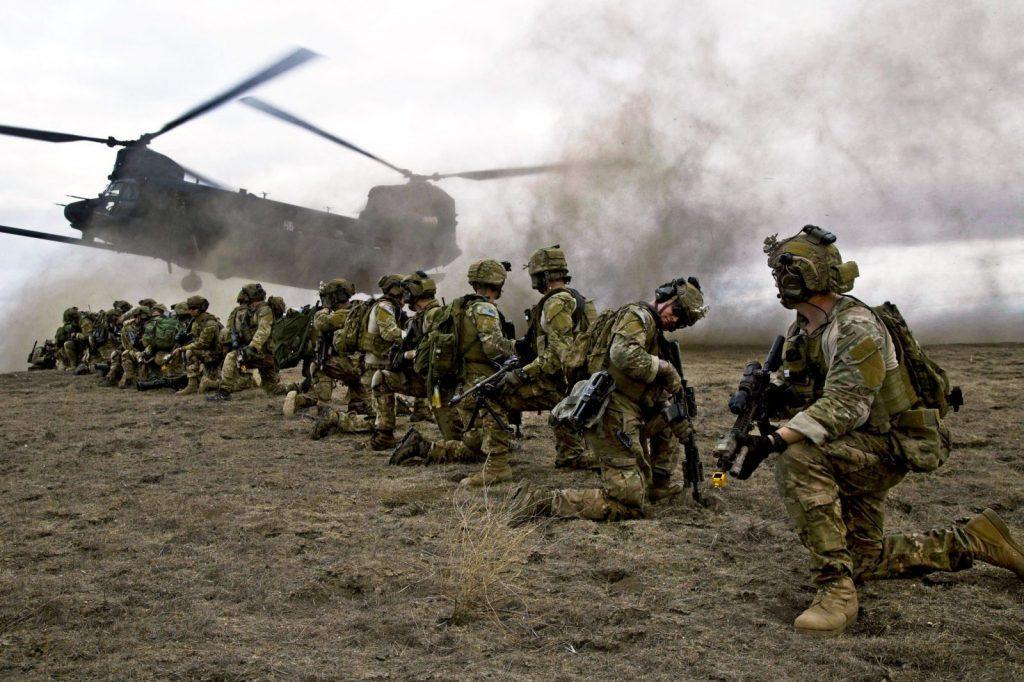 U.S. Army Rangers, assigned to 2nd Battalion 75th Ranger Regiment, prepare for extraction