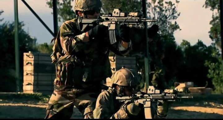 COS French Special Forces with HK416 rifles