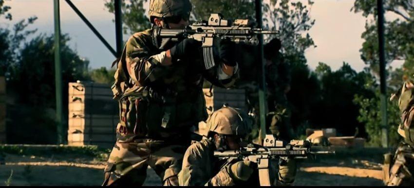 COS French Special Forces with HK416 rifles