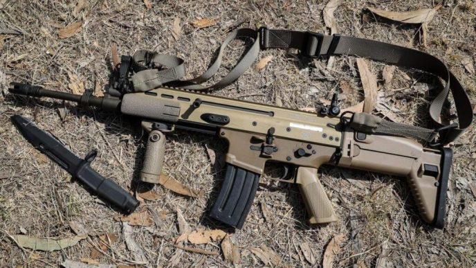 FN SCAR is a Portuguese Army New Service Rifle