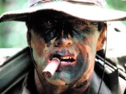 Clint Eastwood as Marine Sgt. Highway in movie Heartbreak Ridge in 1986