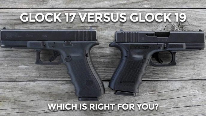 Glock 19 vs Glock 17 Navy SEALs pistol of choice