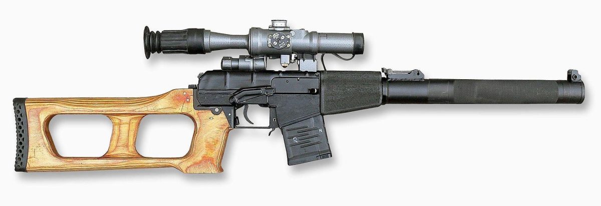 VSS Vintorez silenced sniper rifle favored by Spetsnaz operators