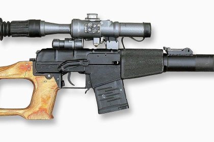 VSS Vintorez silenced sniper rifle favored by Spetsnaz operators
