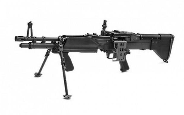 M60E3 machine gun