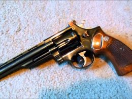 Llama Comanche Revolver chambered in .357 Magnum caliber