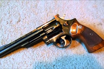 Llama Comanche Revolver chambered in .357 Magnum caliber