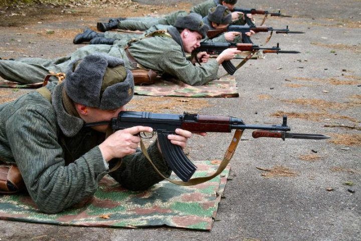 SAMOPAL vz. 58 at shooting range