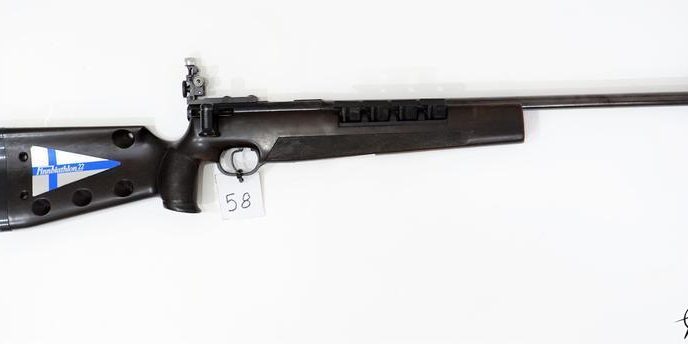 Finbitathlon .22 Rimfire Rifle was designed for the Finnish Biathlon team in 1976