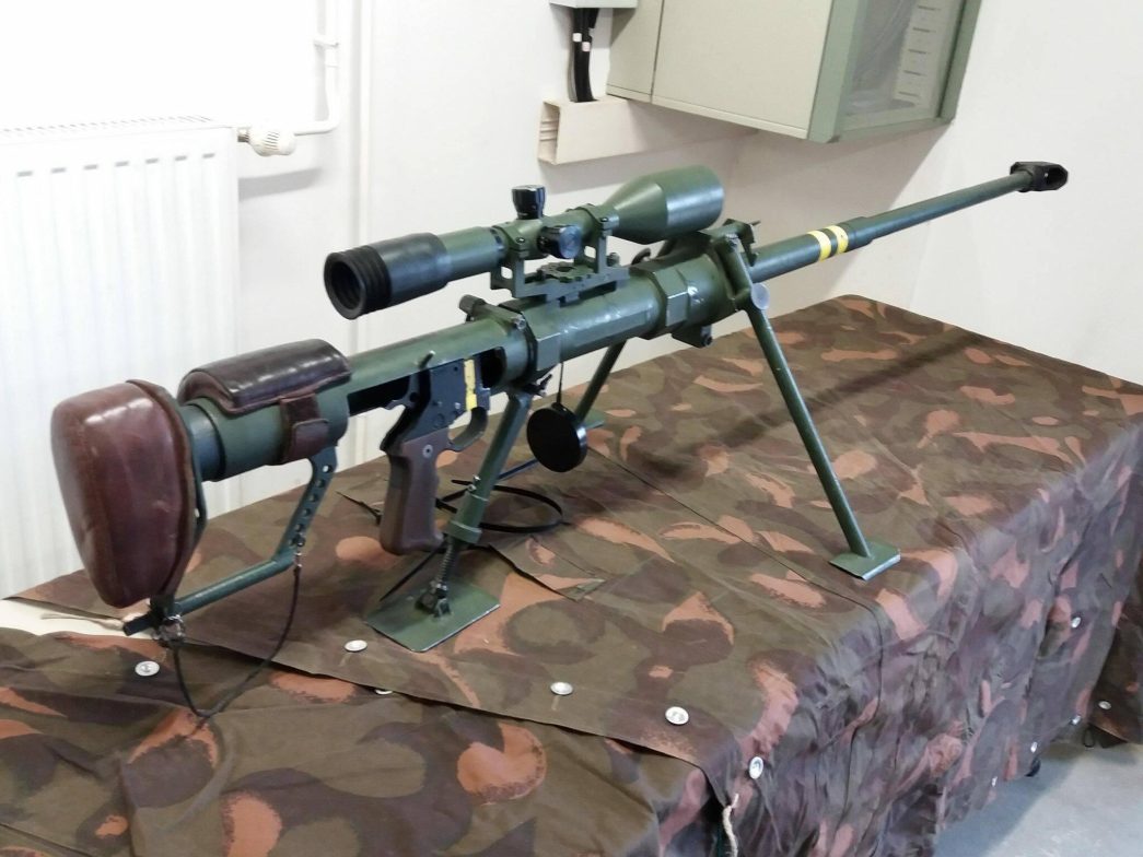 Gepard M1 single-shot 12.7mm Anti-materiel rifle designed and manufactured in Hungary