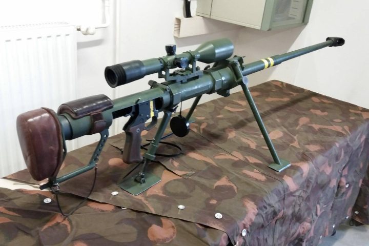 Gepard M1 single-shot 12.7mm Anti-materiel rifle designed and manufactured in Hungary