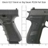 Glock 17 vs SIG P226: Which one is better?