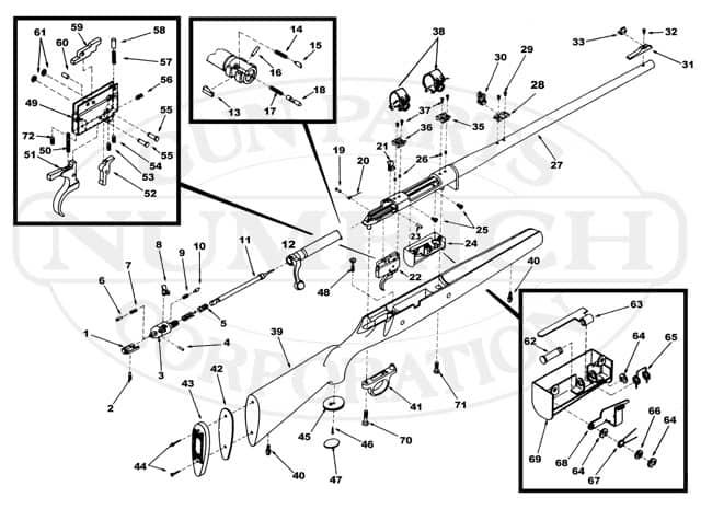 Mossberg RM-7 rifle parts and diagram