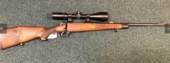 Musgrave Model 90 with scope mounted